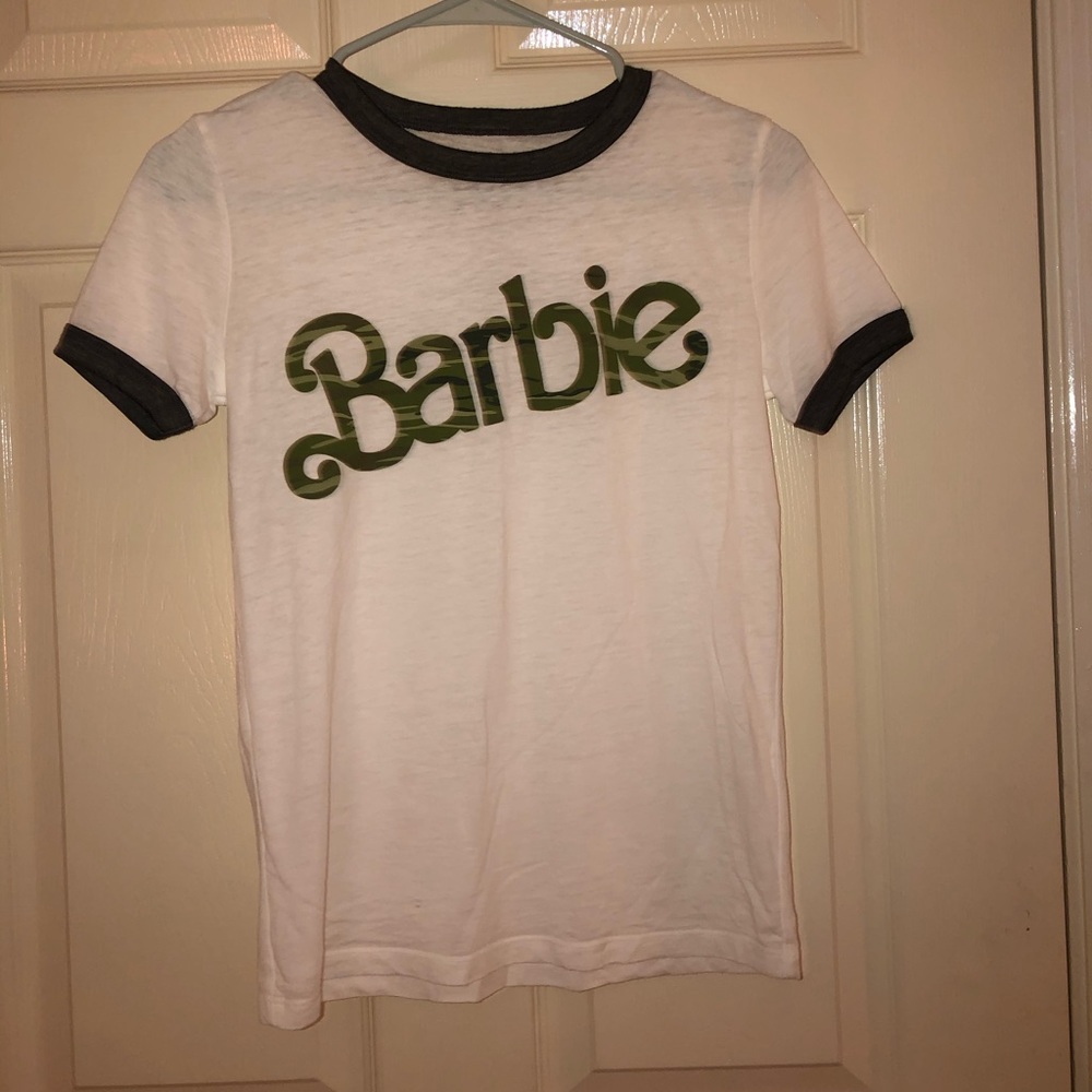 rue 21 barbie white extra small top see through